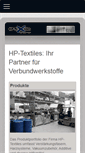 Mobile Screenshot of hp-textiles.de